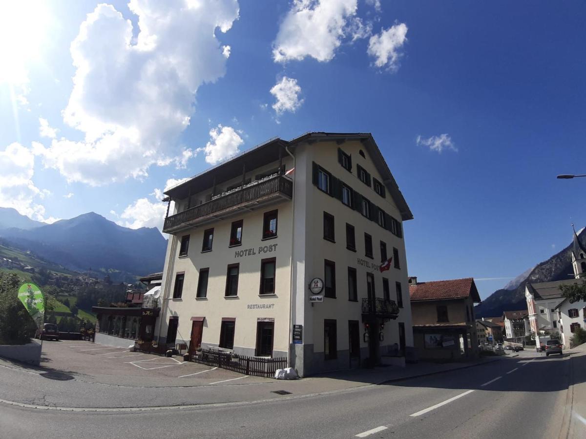 Hotel Post Cunter Biancardi Savognin Exterior foto