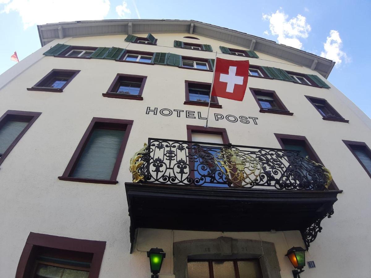 Hotel Post Cunter Biancardi Savognin Exterior foto